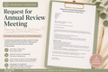 Request for Annual Review Meeting – Ensuring Parent & Child Voice