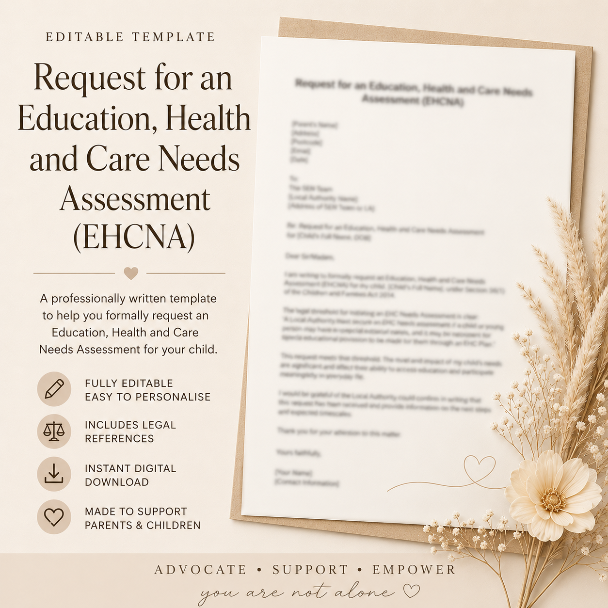 Request for an Education, Health and Care Needs Assessment (EHCNA)