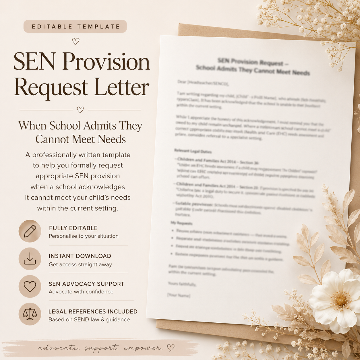 SEN Provision Request – School Admits They Cannot Meet Needs